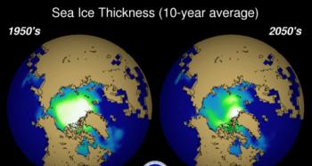 Scientific definition of thin sea ice
