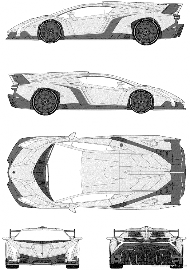 Wie man aus Papierzeichnung einen Lamborghini Aventador macht